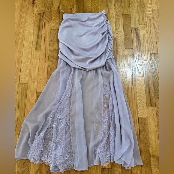 Mare Mare for Anthropologie Sheer Lace Skirt - Picture 4 of 9